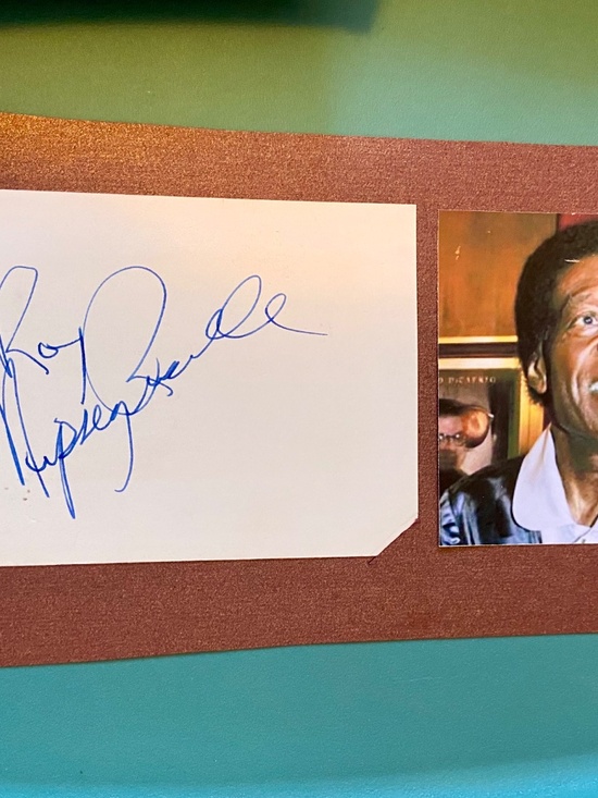 Other - Nipsey Russel Autograph hand signed autograph book authentic